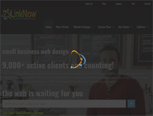 Tablet Screenshot of linknow.com